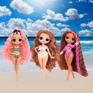 L.O.L Surprise! O.M.G. Lot/3 Swim Dolls Coral Waves, Paradise‎ VIP,  Coas…
